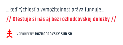 …keď rýchlosť a vymožiteľnosť práva funguje…